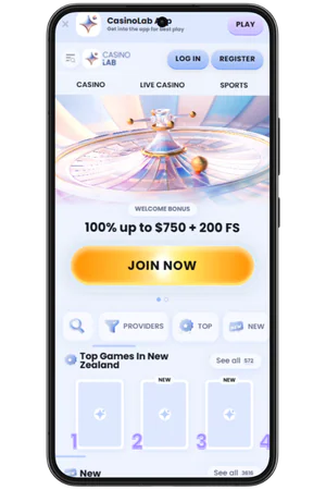 CasinoLab casino homepage