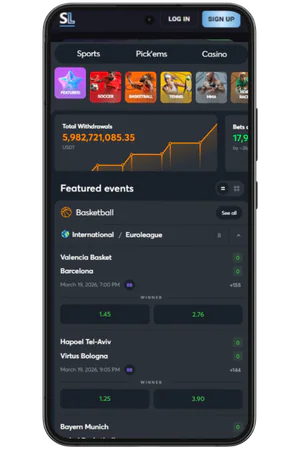 SlotLounge betting section